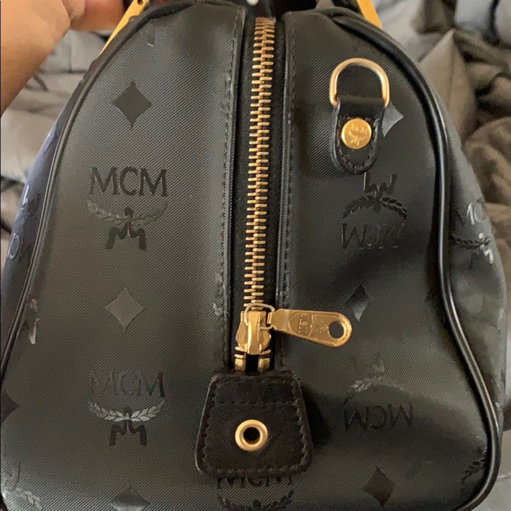 Authentic MCM mini boston!!! - Picture 7 of 8